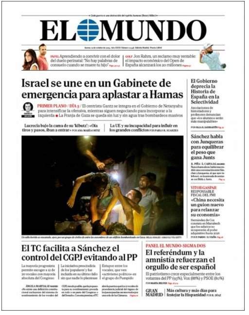 el mundo 12 octubre