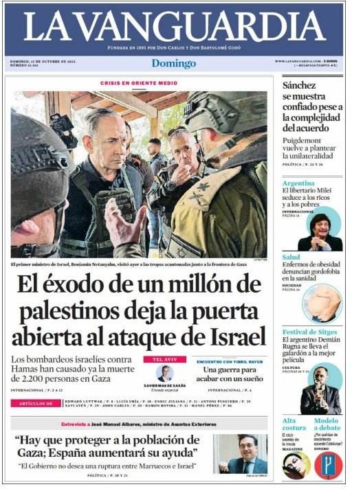 la vanguardia 15 octubre