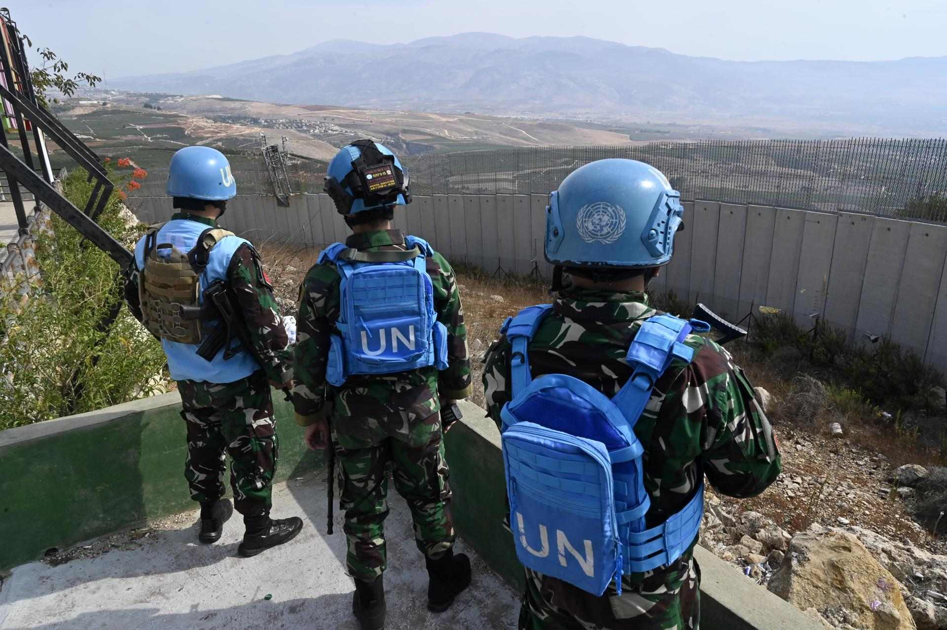Cau un míssil a la caserna de l'ONU comandada per Espanya al Líban, del foc creuat entre Hezbollah i Israel