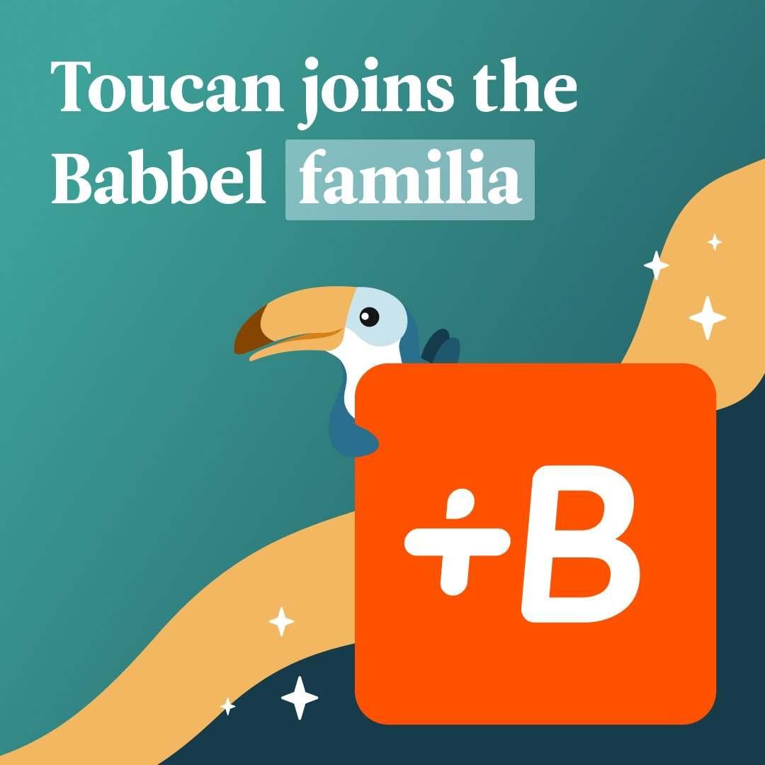 Toucan s'integra al portal d'aprenentatge d'idiomes Babbel