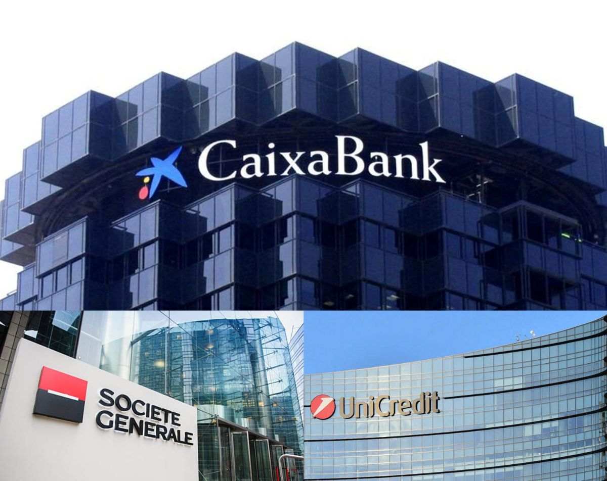 CaixaBank, Société Générale i UniCredit, claus per garantir l'estabilitat europea