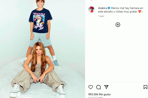 Shakira y Milan