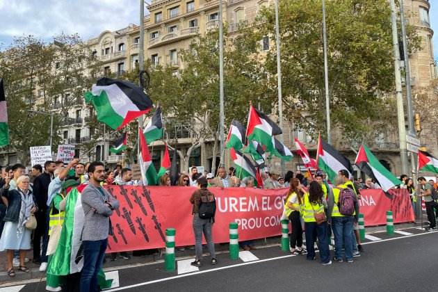 manifestació barcelona palestina / Quim Riera