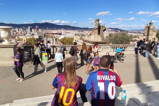 Barça camiseta Montjuïc / Foto: Ignasi Noguer