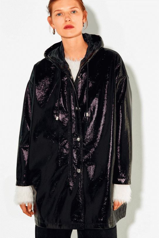 Parka de charol Parka de charol