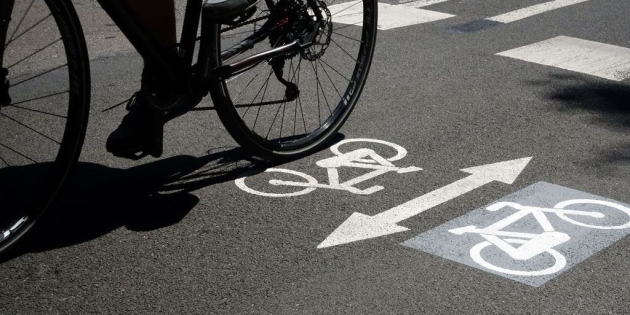 carril bici foto ajbcn