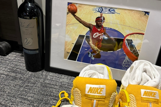 Vino catalán a la celebración de LeBron James - @mcten