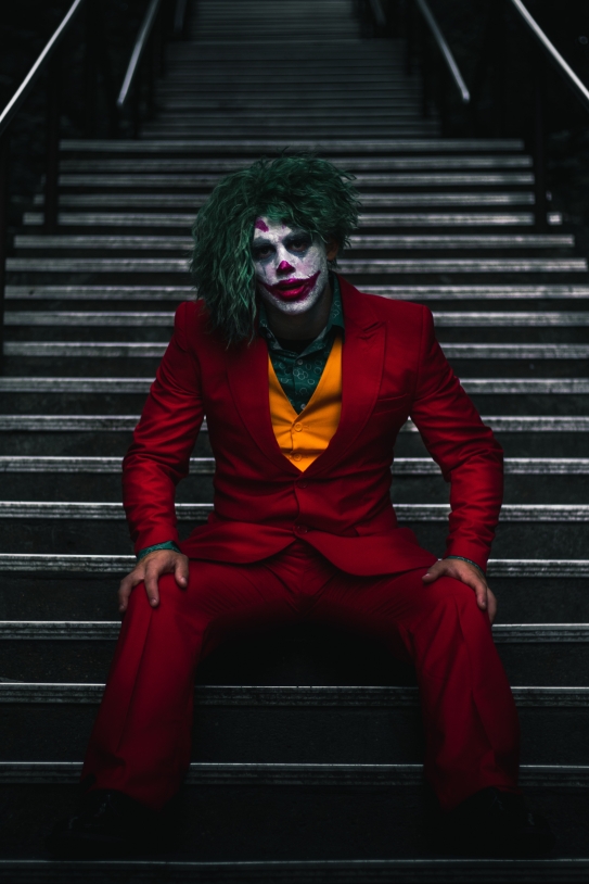 Maquillaje fácil de Joker / Daniel Lincoln Unsplash