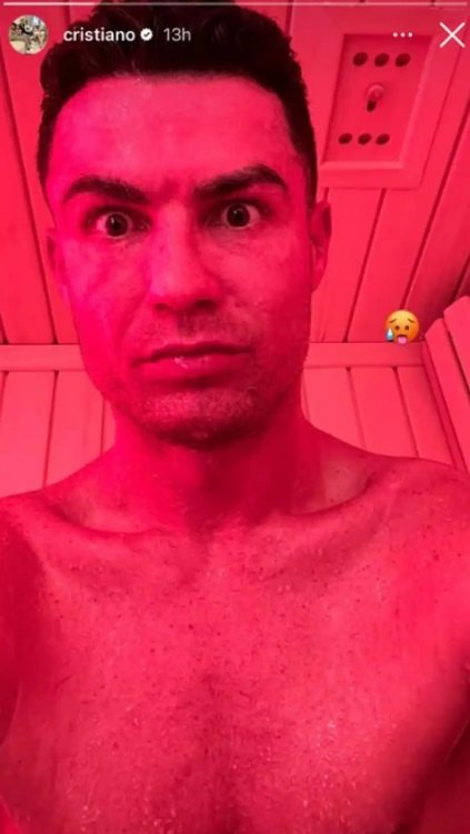 cristiano sauna