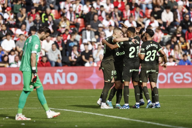 Gol Girona Yayo Vallecano / Foto: EFE