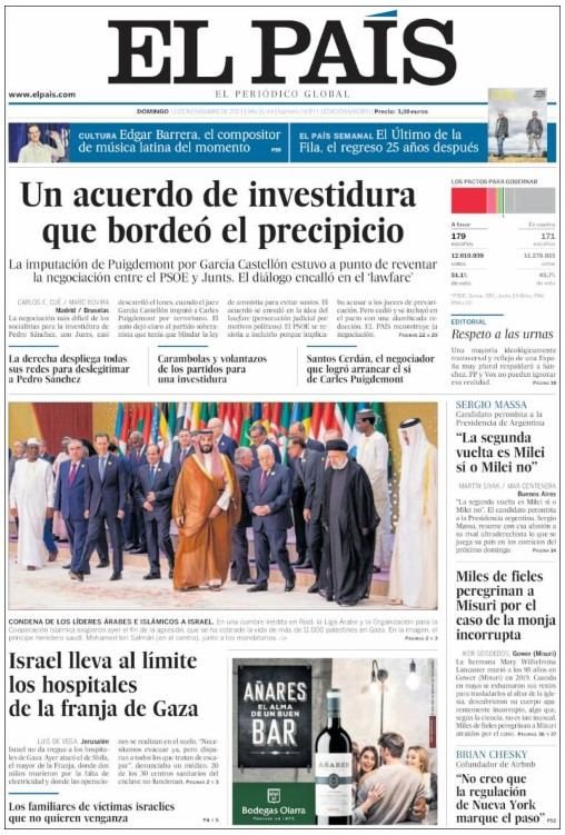 el pais 12 novembre