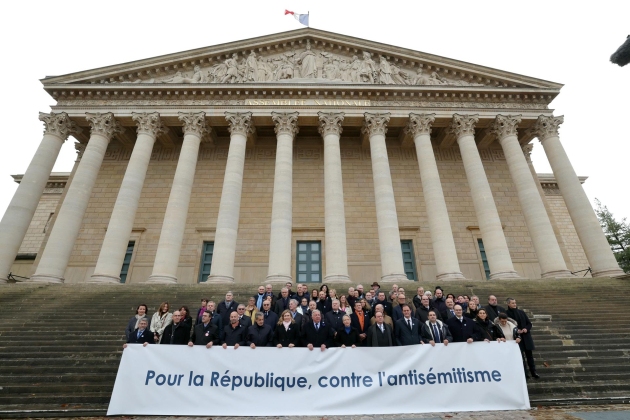 manifestación antisemitismo frança efe (2)