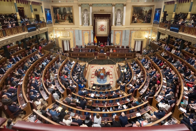 Investidura Pedro Sánchez PSOE 2023 congrés diputats hemicicle general / Foto: Europa Press