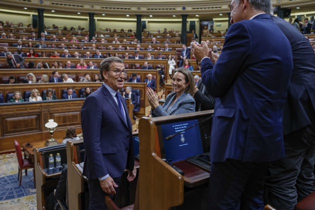 investidura pedro sánchez congres diputats 2023 feijoó / Foto: Efe