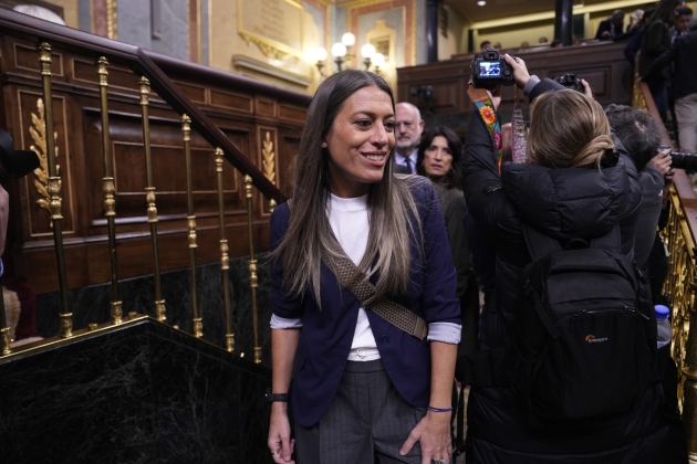 Míriam Nogueras al debate de investidura foto acn