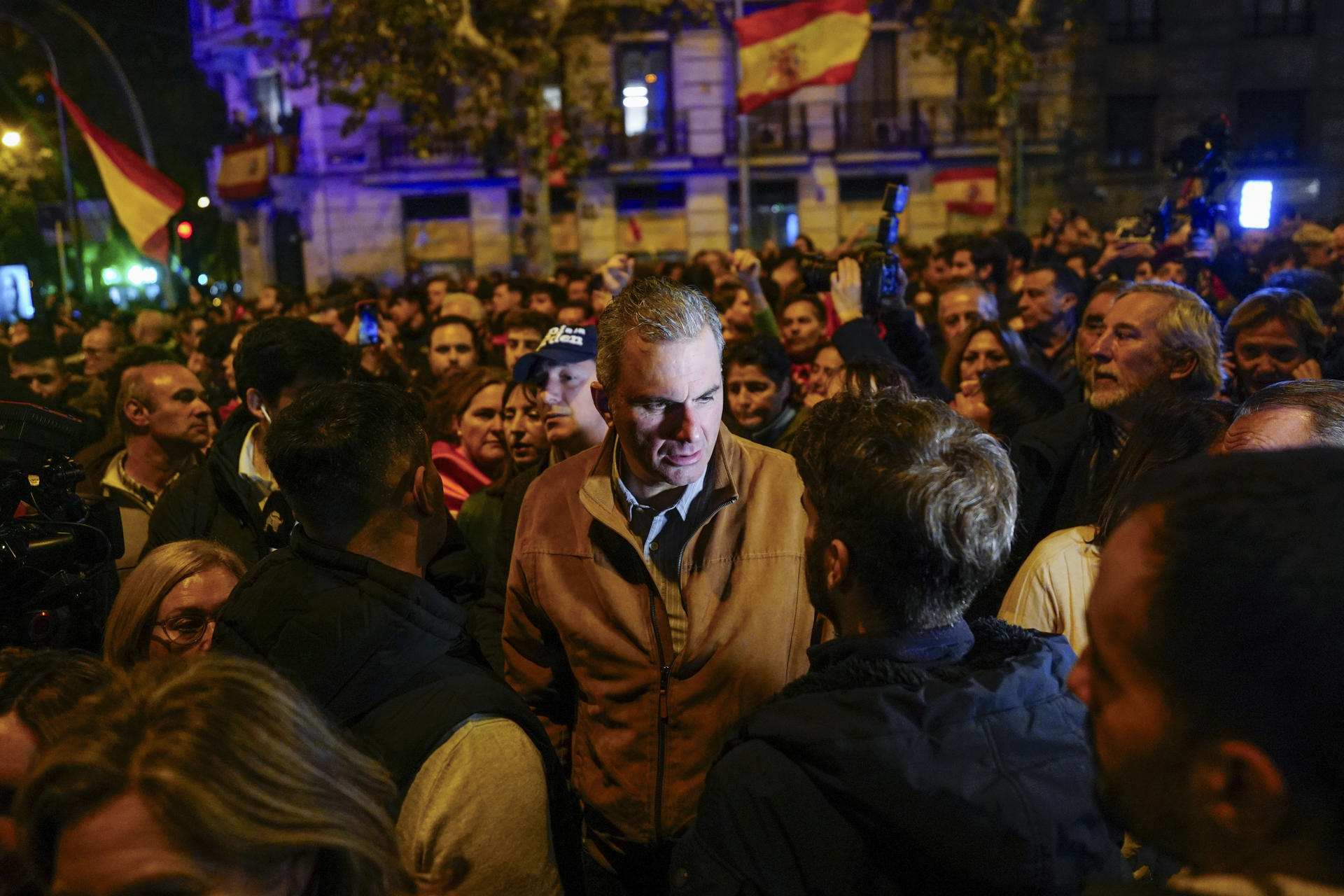 Foc amic: un sindicat de la policia espanyola denuncia "coaccions en to amenaçant" d'Ortega Smith (Vox)