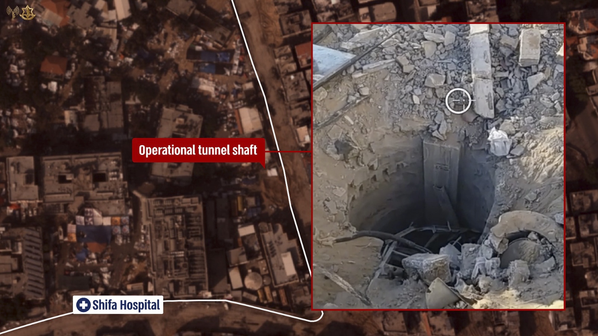 Què se'n sap del túnel de sota l'hospital Al-Shifa de Gaza?