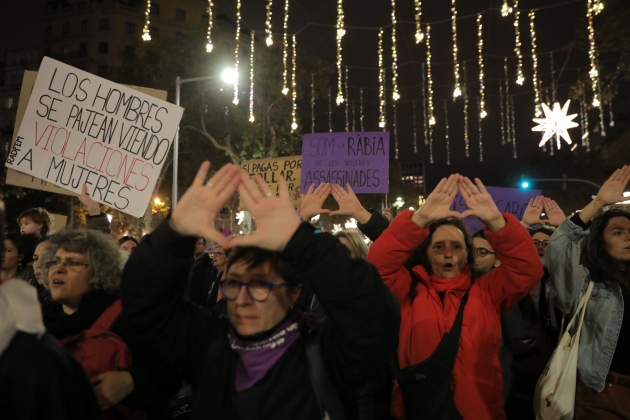 Manifestacio feminista Barcelona 25 N, 25 novembre / Eva Parey