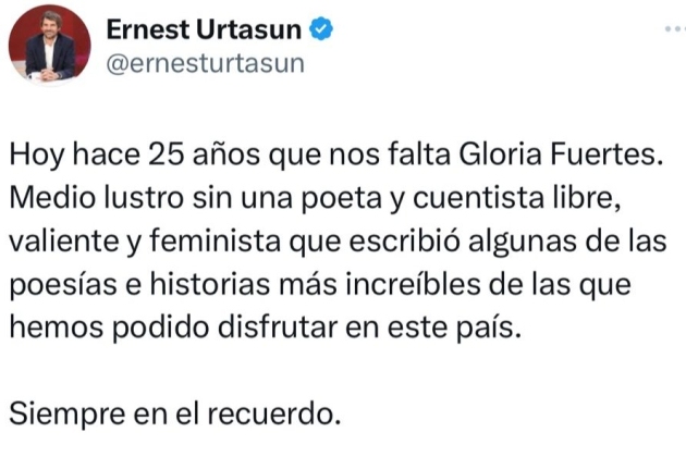 publicacion de ernest urtasun