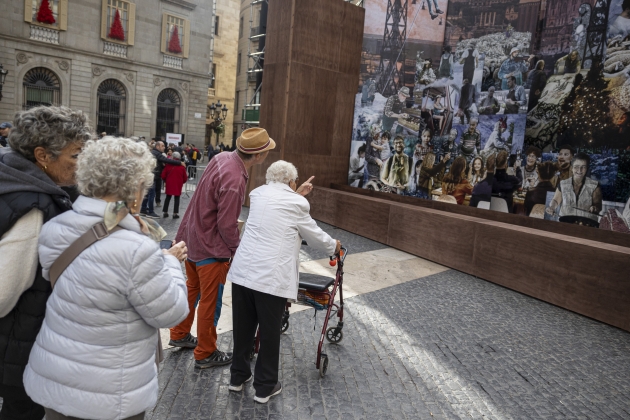 PESSEBRE PLAÇA SANT JAUME / FOTO: Montse Giralt