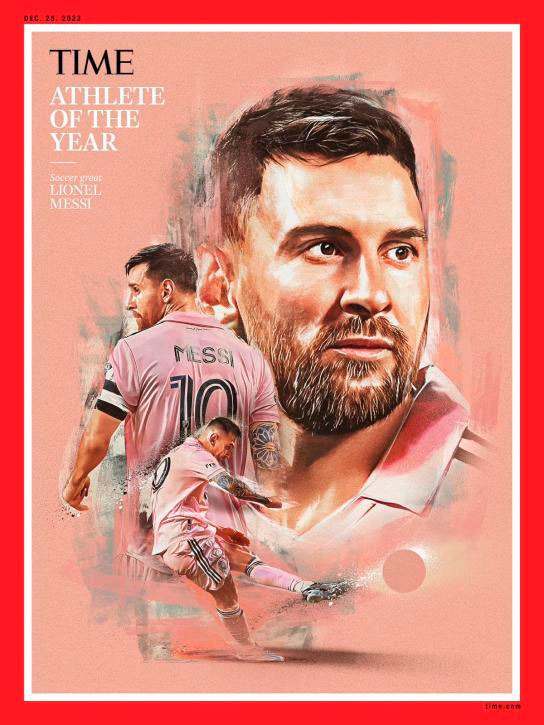 Portada revista Time con Leo Messi