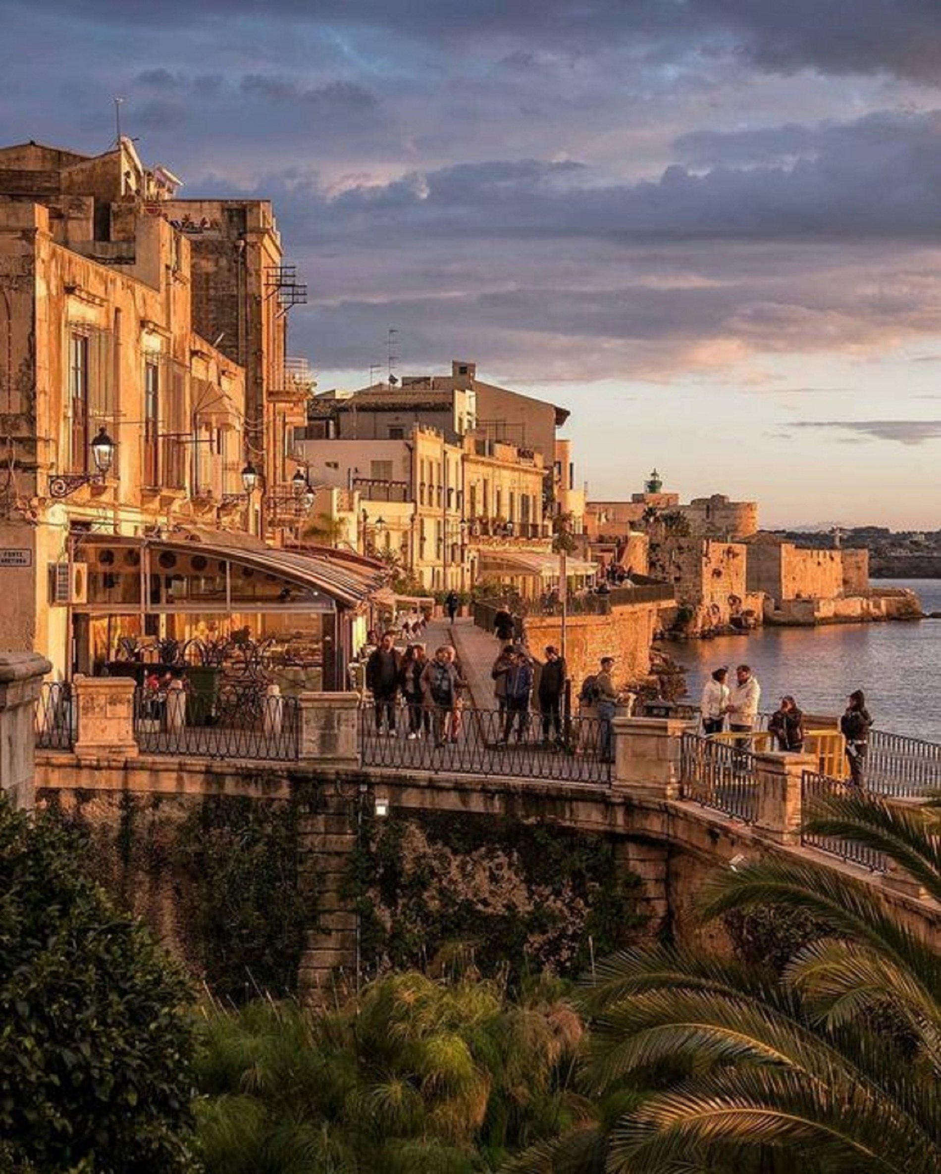 Siracusa. Barrio insular de Ortigia. Font Pinterest