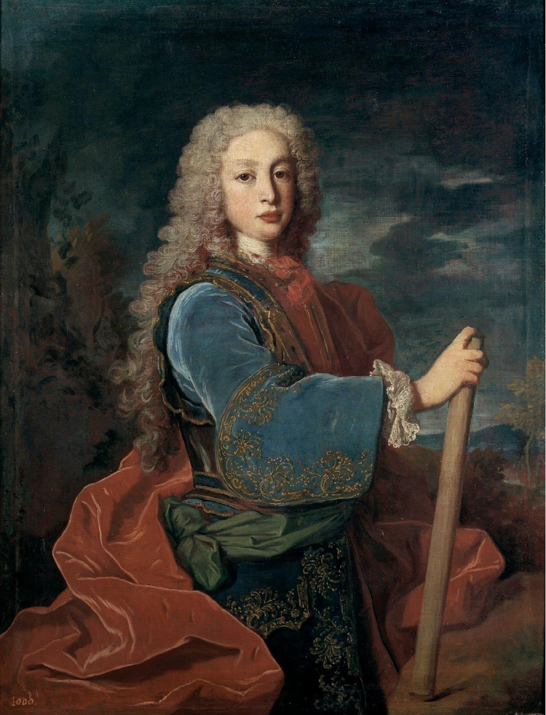 Lluis de Borbó, princep de Asturias. Fuente Museo del Prado