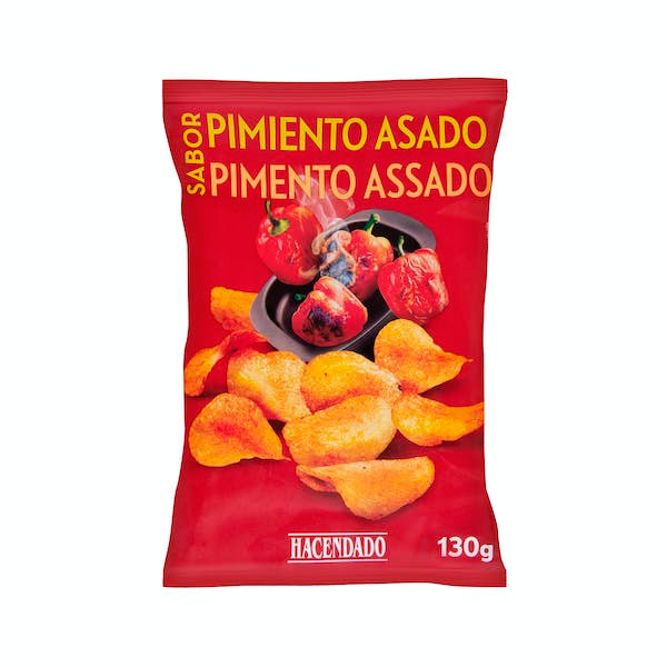 Patatas fritas sabor pimiento asado Hacendado1