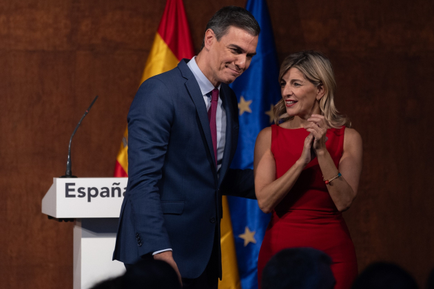 Pedro Sánchez i Yolanda Díaz Europa Press