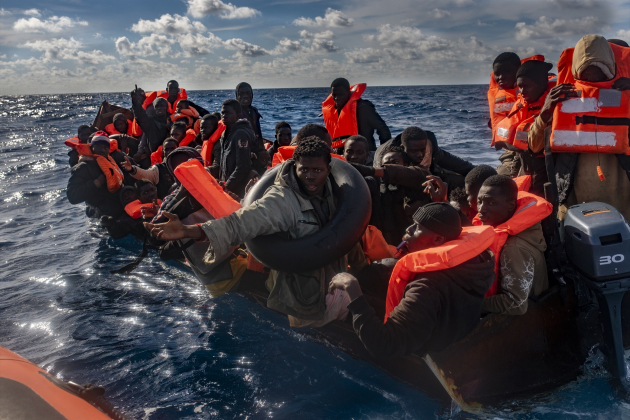 migrantes mar mediterráneo open arms / Foto: Antonio Sempere / Europa Press