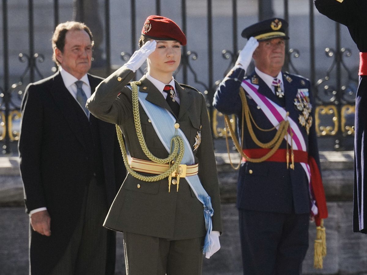 Leonor en la Pascua Militar EFE