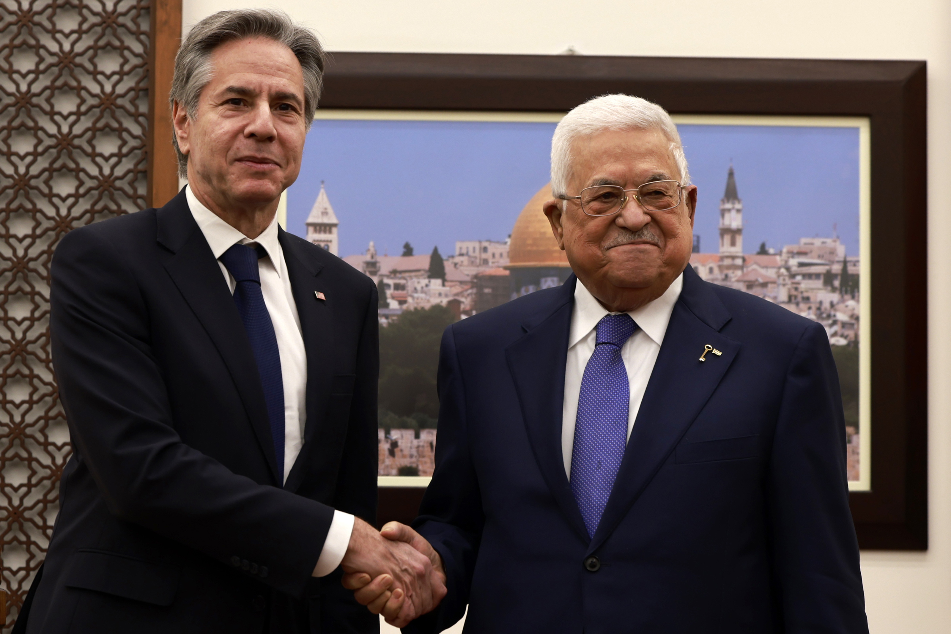 Abbas adverteix Blinken: hi ha risc d'expulsió dels palestins de Gaza i Cisjordània