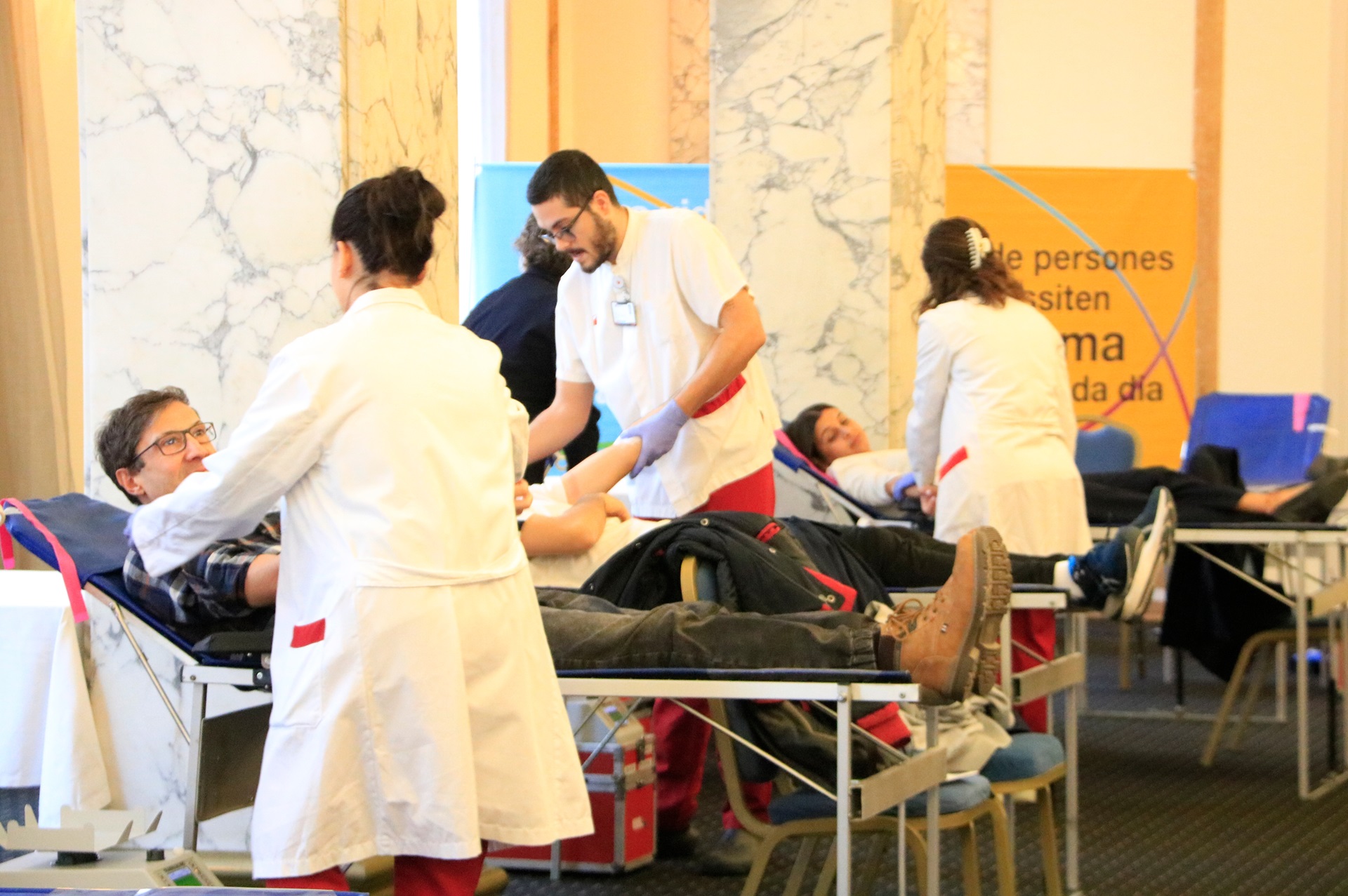 El Maratón de Donantes de Sangre de Catalunya arranca con el reto de llegar a las 10.000 donaciones