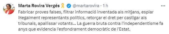 Marta Rovira operació catalunya