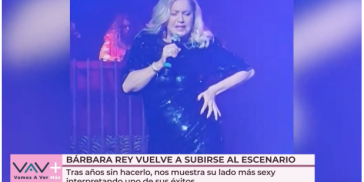 Bárbara Rey torna als escenaris per l'aniversari Eduardo Navarrete / Telecinco