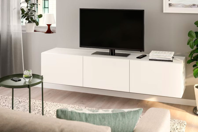 Este mueble TV más vendido de Ikea es muy práctico, funcional y con  bastante capacidad (y lo mejor, cuesta menos de 100 euros)