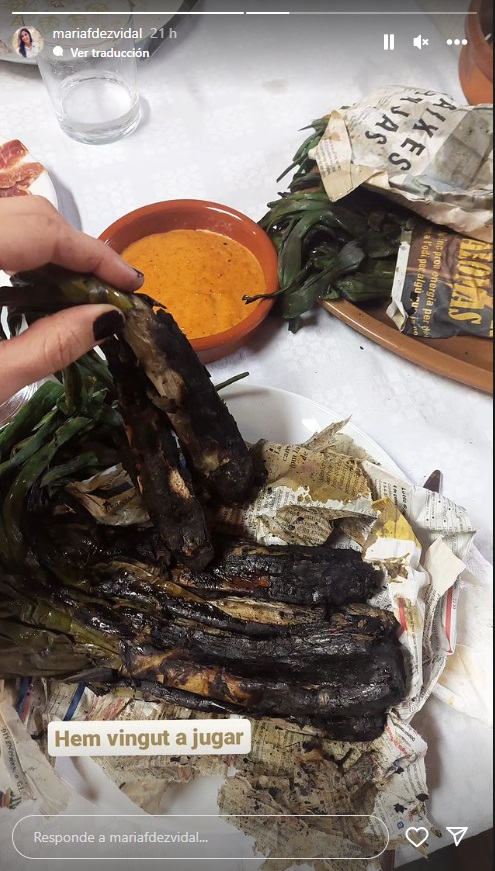 maria fernandez calçots