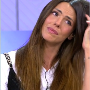 Laura Matamoros plorant / Telecinco