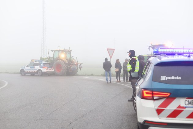 Fondarella tractors protesta mossos (2)