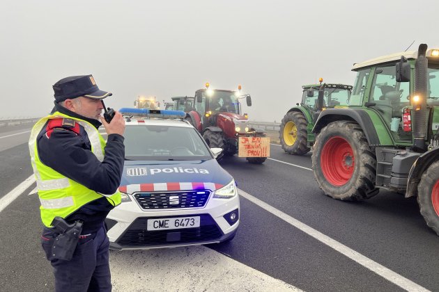 protestes tractors marxa lenta agricultors ponent foto acn