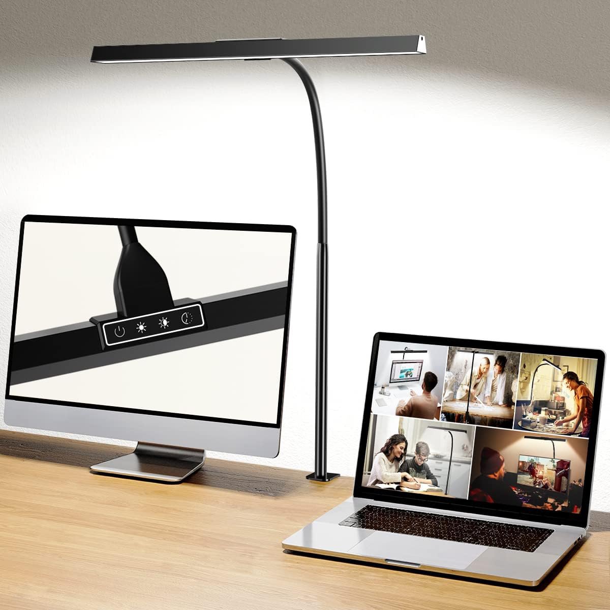 Eficiencia energética y diseño elegante al Hapfish Lampara LED escritorio en oferta al 19% a Amazon