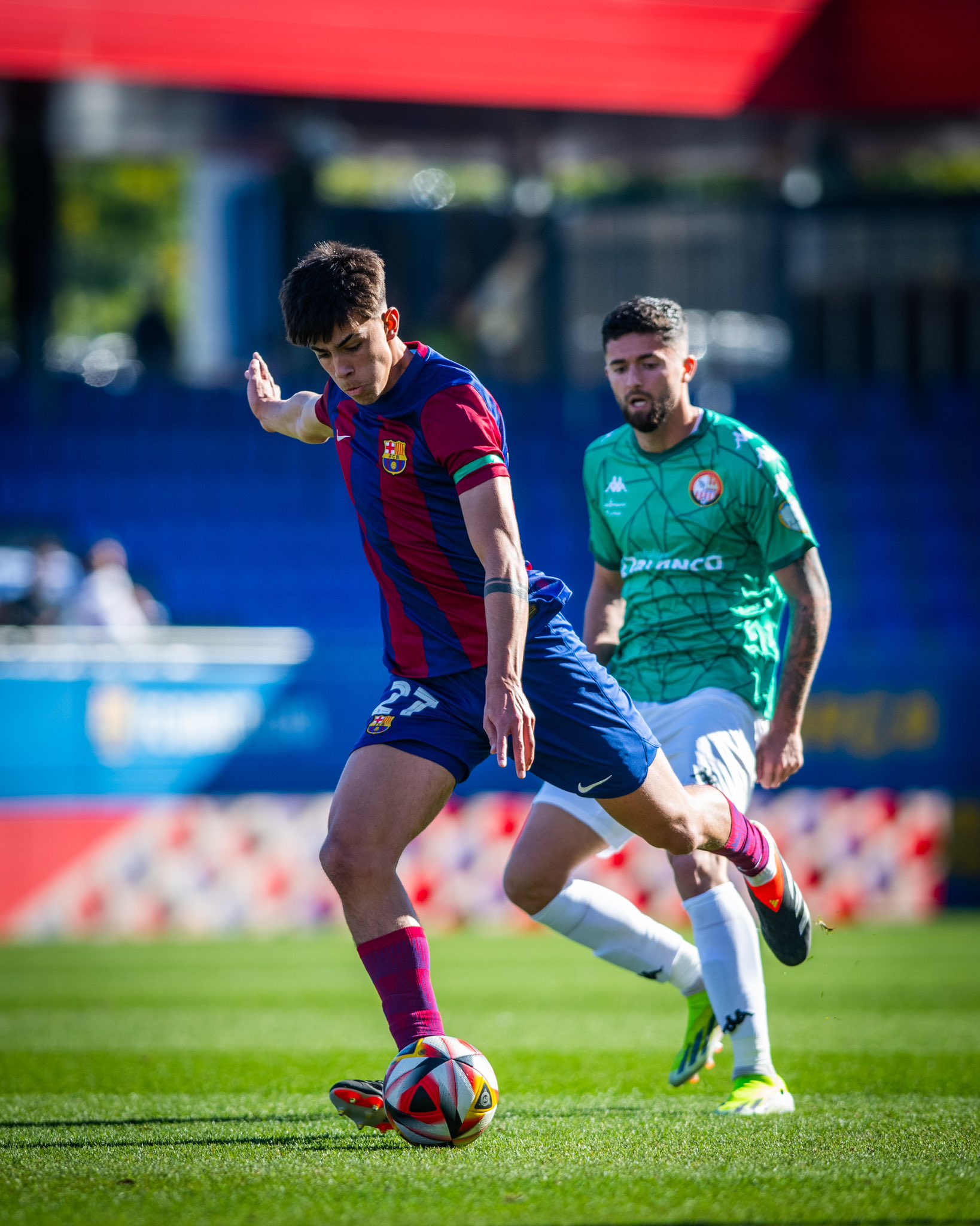 Marc Bernal Barça / Foto: @FCBarcelonaB