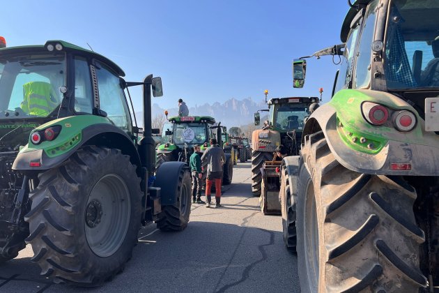 protesta tractors comarques centrals foto acn