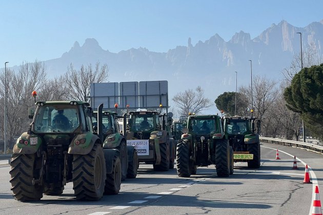 protesta tractors comarques centrals foto acn