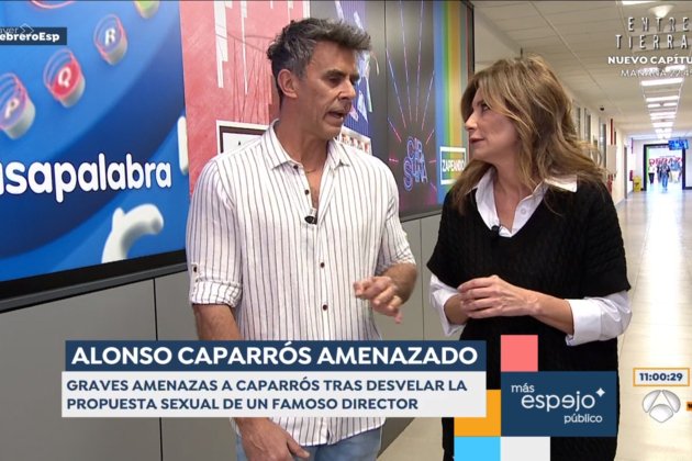 Alonso Caparros y Gema López en Esepjo Público / Antena 3