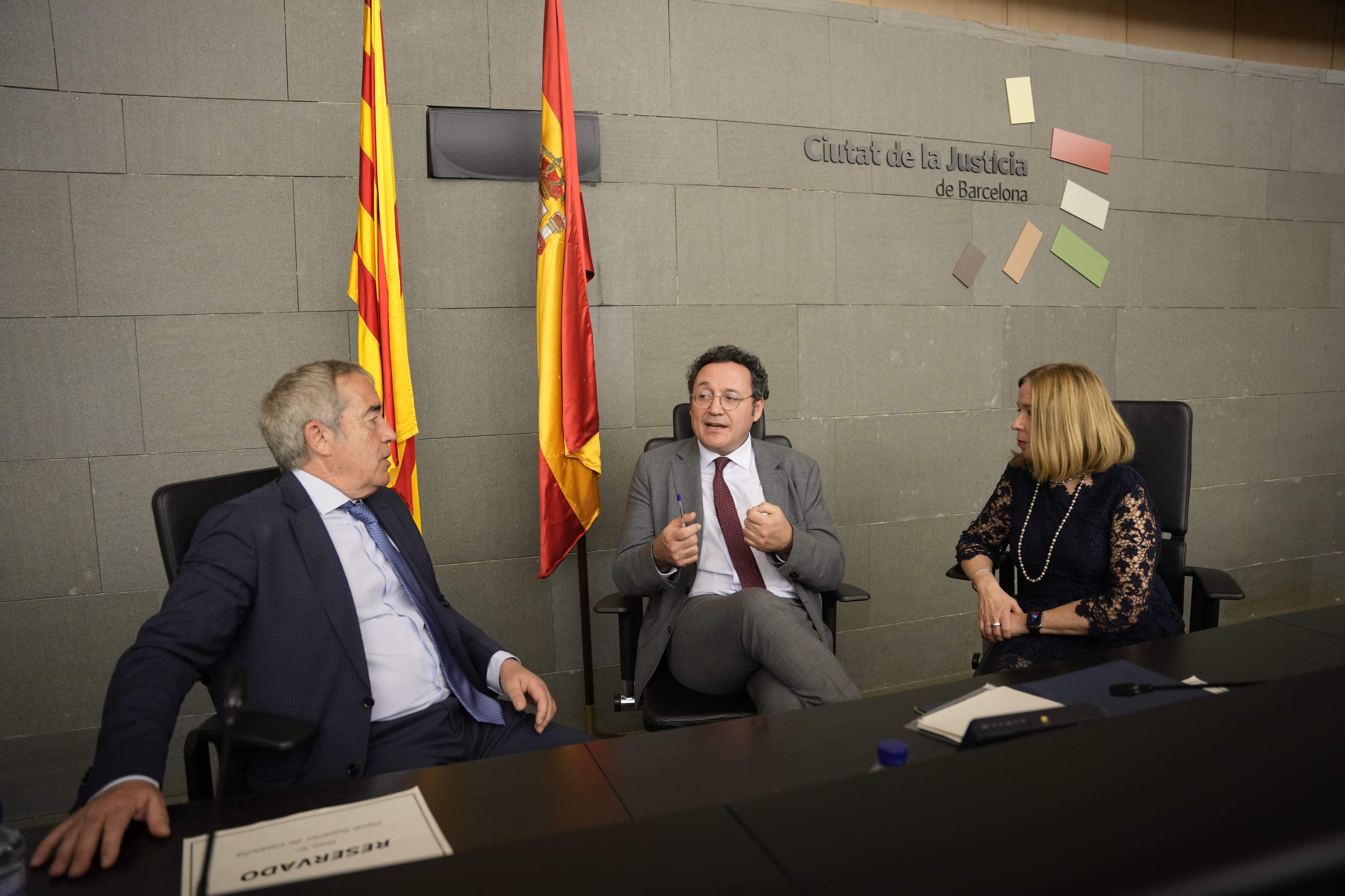 Los fiscales de Catalunya, a la espera de lo que acuerde el fiscal general del Estado sobre la ley de amnistía