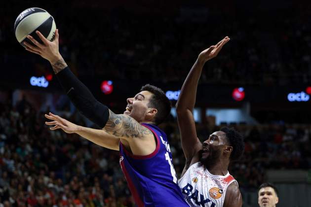 Willy Hernangomez, durant el Barça-  Manresa de la Copa del Rei de bàsquet / Foto: EFE