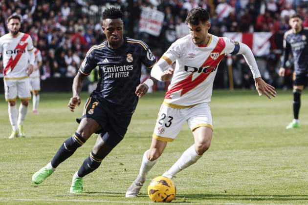 Vinícius Oscar Valentín Real Madrid Rayo Vallecano EFE