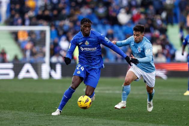 Ilaix Moriba Fran Beltrán Getafe Celta|Cèltic / Foto: Europa Press