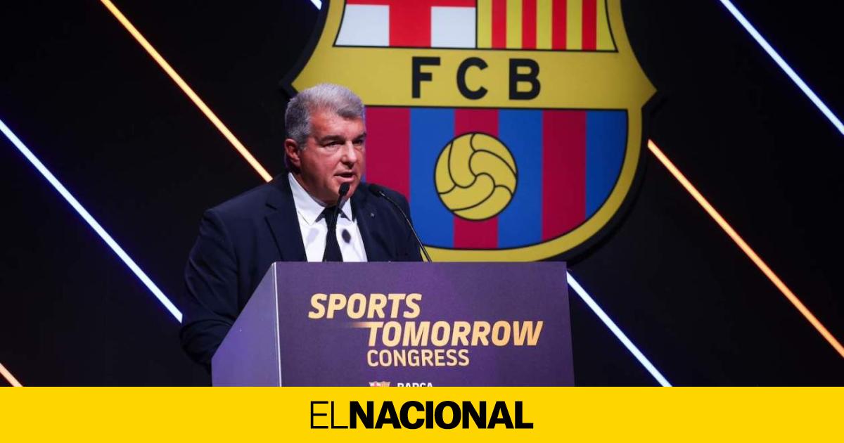 Joan Laporta Cierra El Congreso Del Barça En El Mwc 2024 Y No Descarta